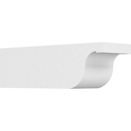 Ekena Millwork Standard Del Monte Architectural Grade PVC Rafter Tail, 6"W X 6"H X 20"L RFTP06X06X20DEL